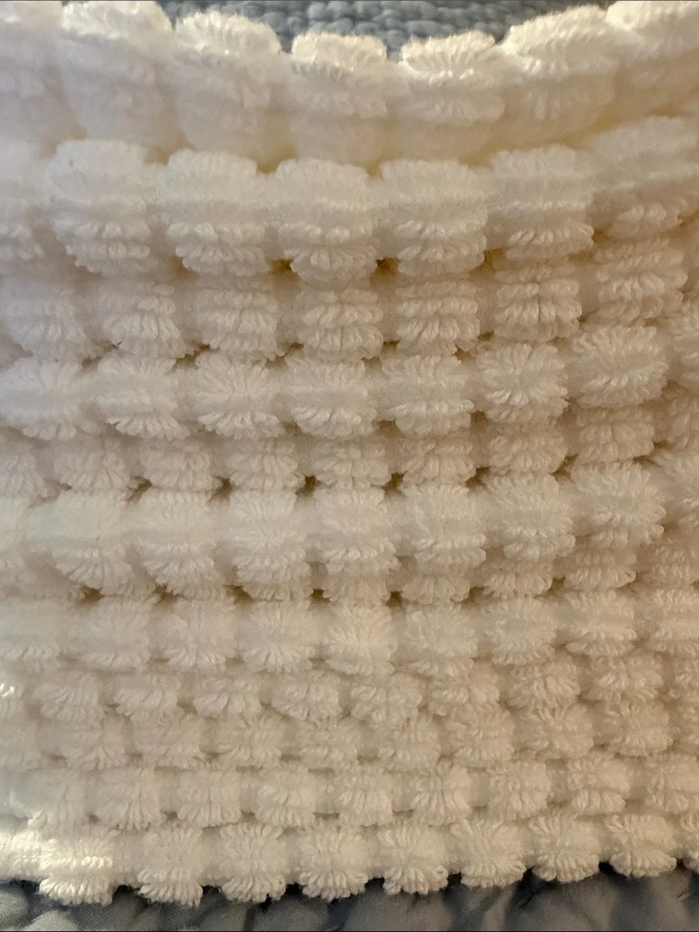 NWOT Set-of-6 100% Cotton Soft and Plush Ribbed Washcloths, each ~ 11”x11.5”